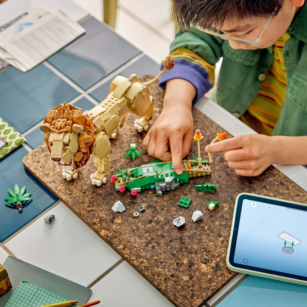 Lego Villieläimet: uljas leijona