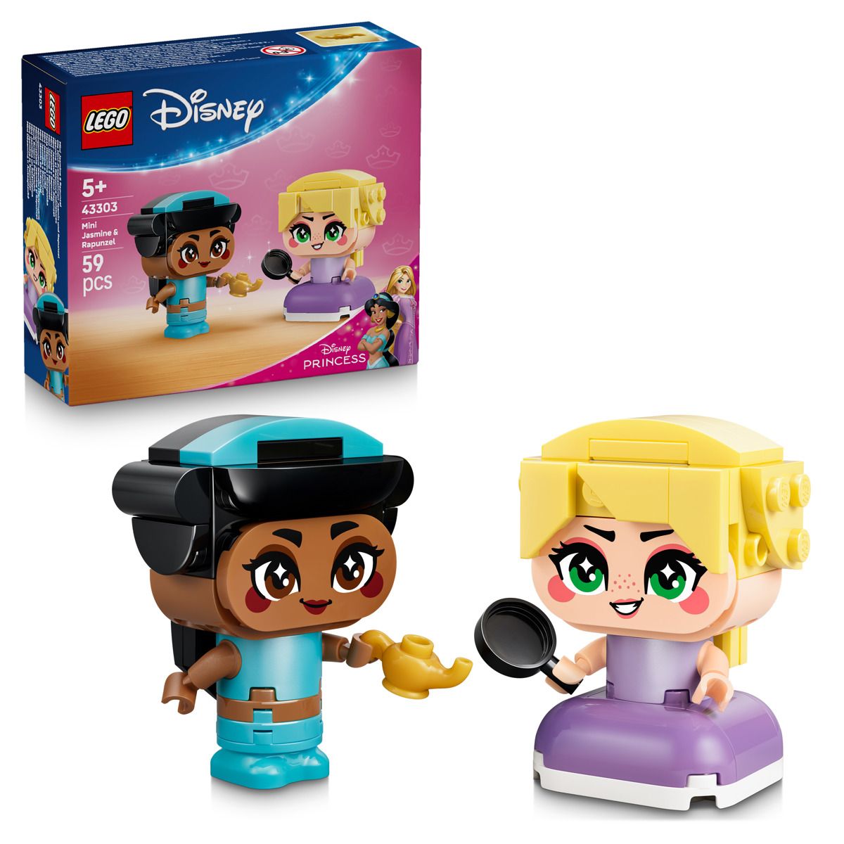 Lego Jasmine ja Tähkäpää minikoossa