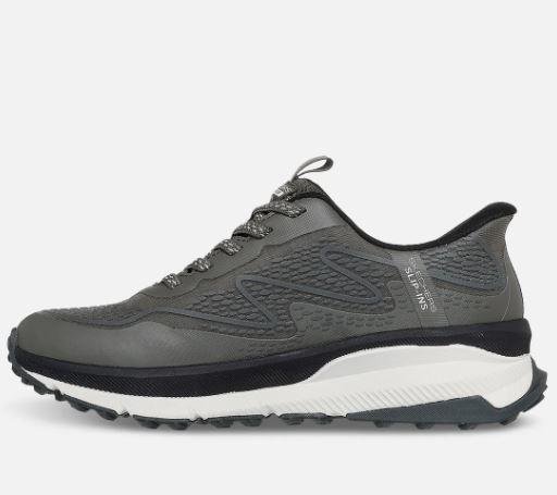Skechers naisten Slip-ins: Switch Back - Mist - Waterproof - Olive Valmiina ulkoiluun talla vedenpitavalla ja mukavalla