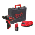 Milwaukee Akkuporakone M12 BDD-201C 4933479439