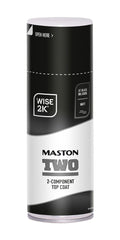Spraymaali Maston 2k Two Syvänmusta matta RAL9005 400 ml