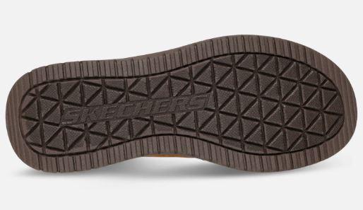 Skechers Relaxed Fit: Slip-ins: Murette - Scofield - Brown Pida olosi mukavana rennossa mukavuudessa Skechers Hands Free