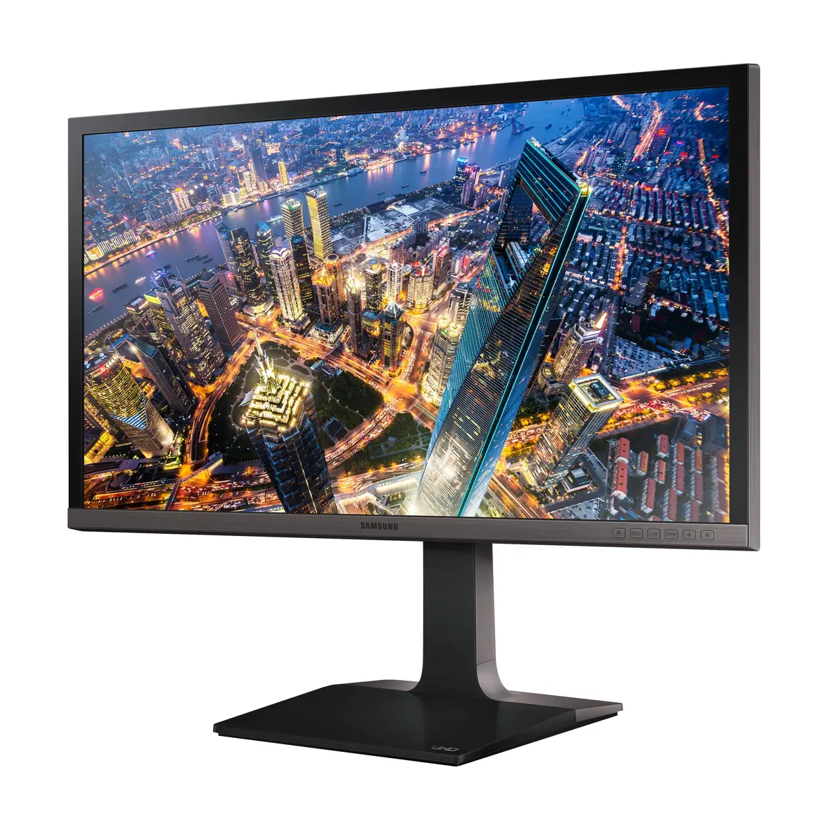 Samsung U32E850R 32" 4K Ultra HD (3840 x 2160) 4 ms vasteaika 300 cd/m² 2x HDMI, Displayport