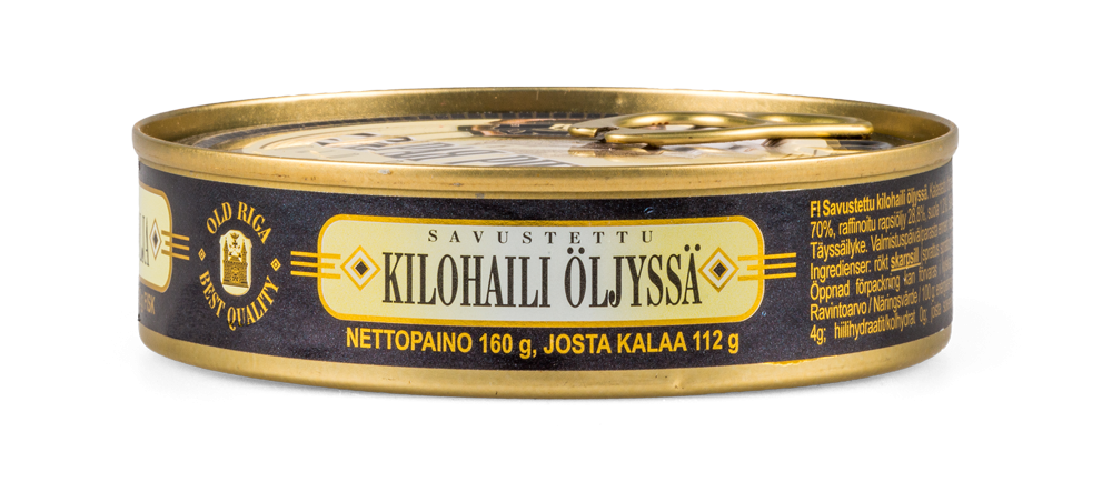 SAVUSTETTU KILOHAILI OLJYSSA OLD RIGA
