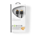 Nedis Speed HDMI HDMI-Liitin – HDMI-Liitin | 2,00 m | Antrasiitti
