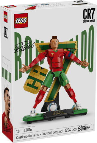 LEGO Cristiano Ronaldo – jalkapallolegenda 43016