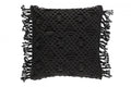 FanniK Tyyny Macrame hiili 45x45 cm