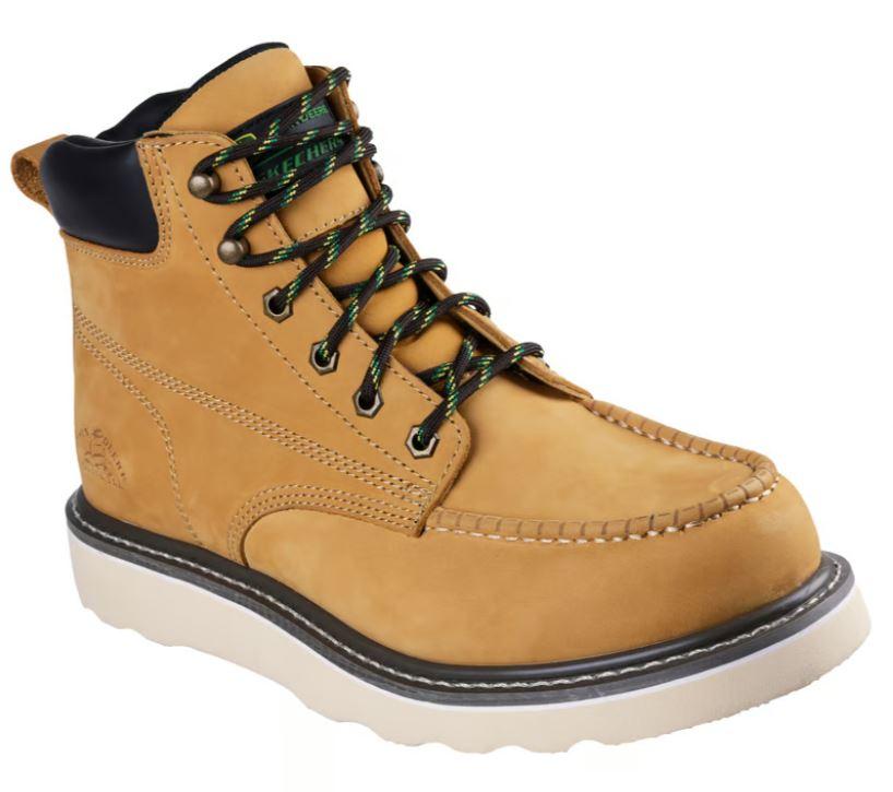 Skechers Miesten John Deere: Kadmiel - Grand Creek - Wheat Koe tuki ja koko paivan mukavuus Skechers x John Deere: Kadmiel –