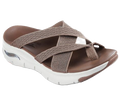 Skechers naisten Arch Fit sandal - New Beginning Mocha Lisaa glamouria lookiisi talla elegantilla sandaalilla. Sandaali on