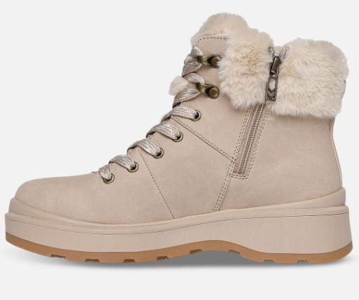 Skechers naisten Park City - Waterproof - Natural Valmistaudu talveen lampimin ja kuivin jaloin Skechers Park City