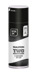Spraymaali Maston 2k Two Syvänmusta RAL9005 400 ml