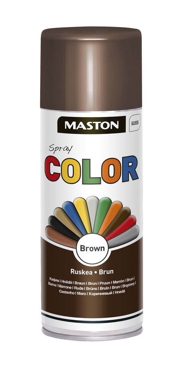 Spraymaali Color Ruskea 400 ml