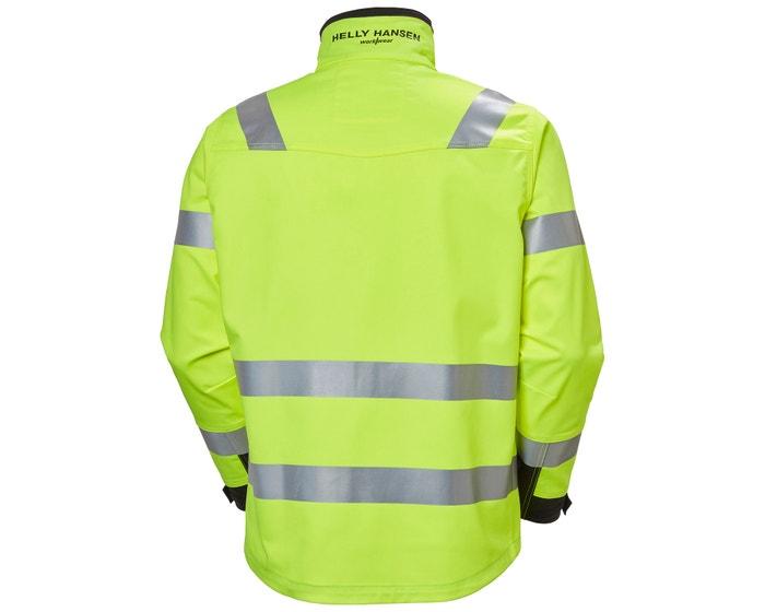 Helly Hansen Workwear takki alna 2.0 fl. Keltainen lk2 Alna 2.0 -takissa on kaksi etutaskua seka kaksi rintataskua YKK