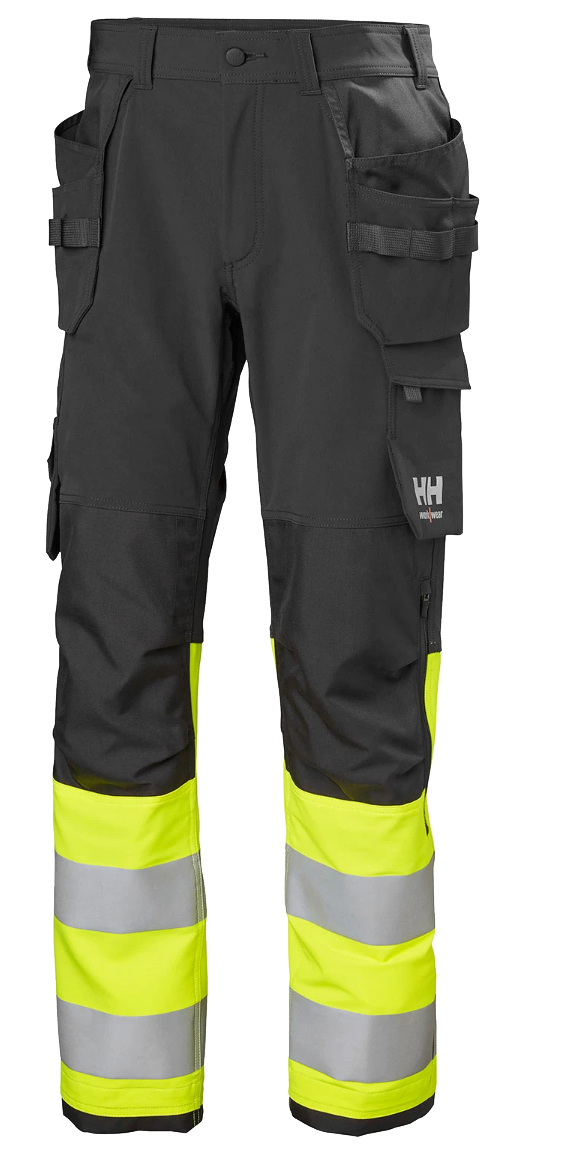Helly Hansen Alna 4X housut Keltainen/harmaa Alna 4X:n avulla tuomme kevyita ja kestavia 4-suuntaisia ​​stretch-materiaaleja