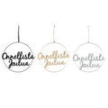 Kranssi Onnellista joulua 30 cm
