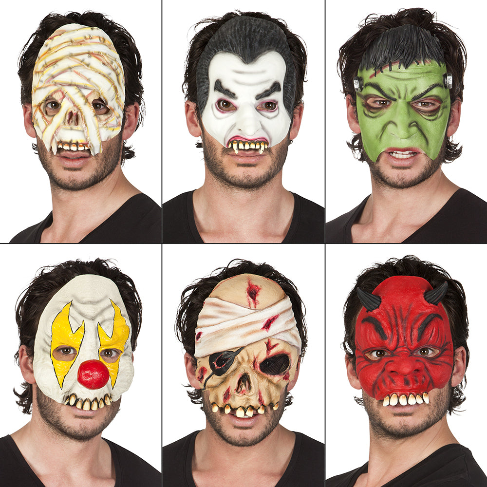 Latex half mask