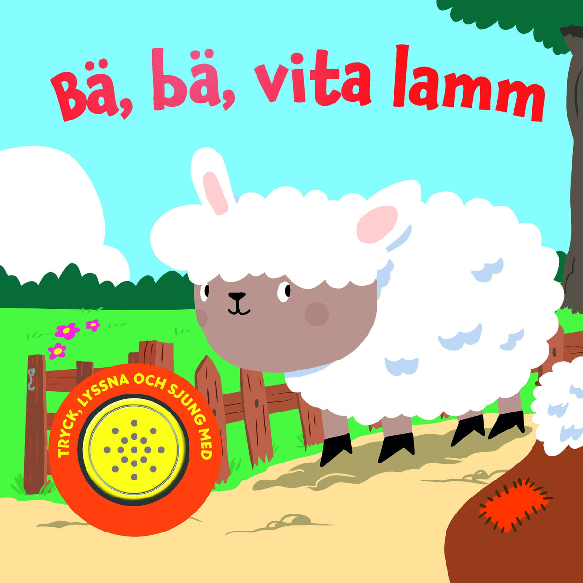 Bä,Bä Vita Lamm Ljudbok