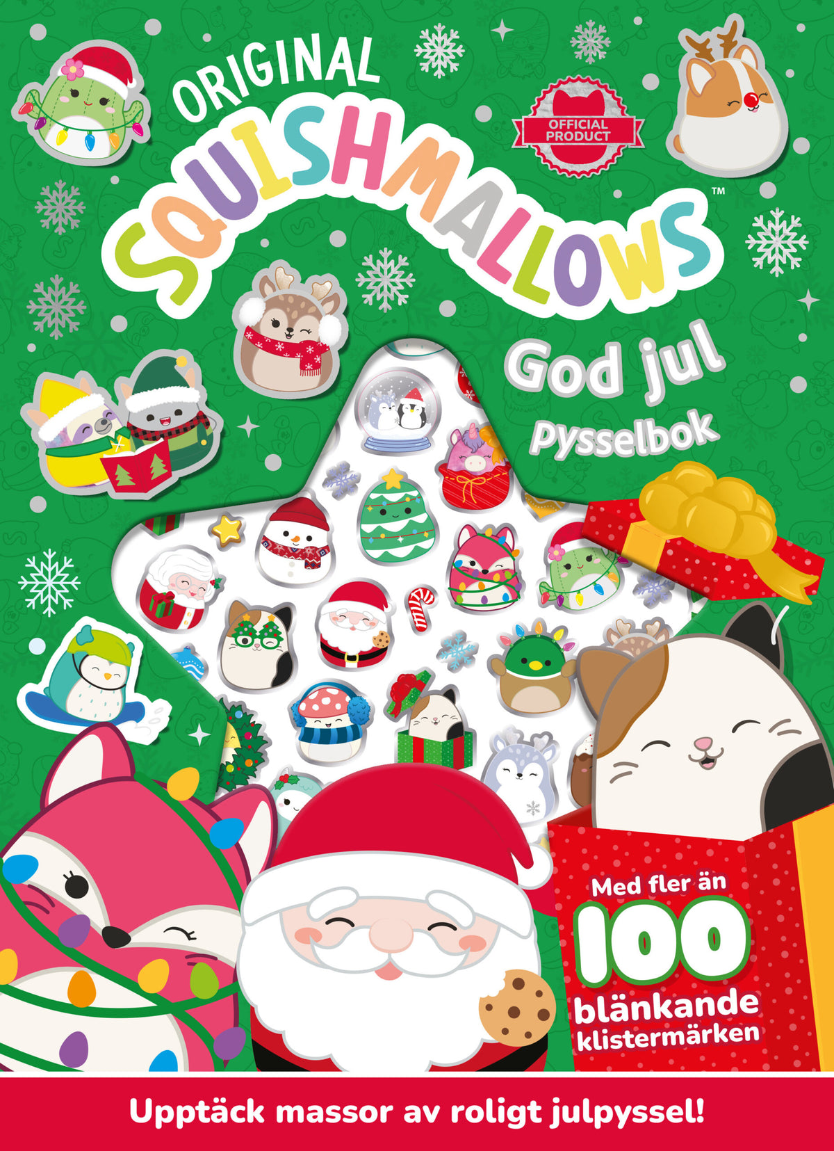 Squishmallows  God Jul Pysselbok