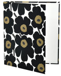 Marimekko Rengaskansio Unikko Musta