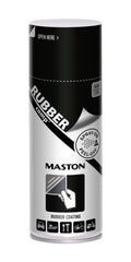 Kumimaalispray RUBBERcomp Musta Puolikiiltävä 400 ml