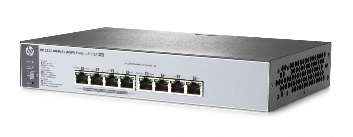 HP 1820-8G Kytkin Kaytetty! Takuu 1kk.