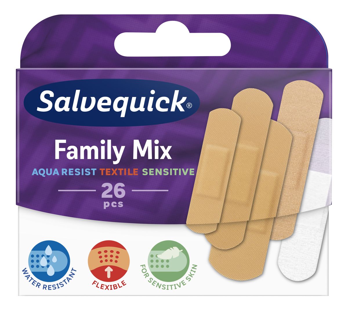 Salvequick Laastari Family Mix