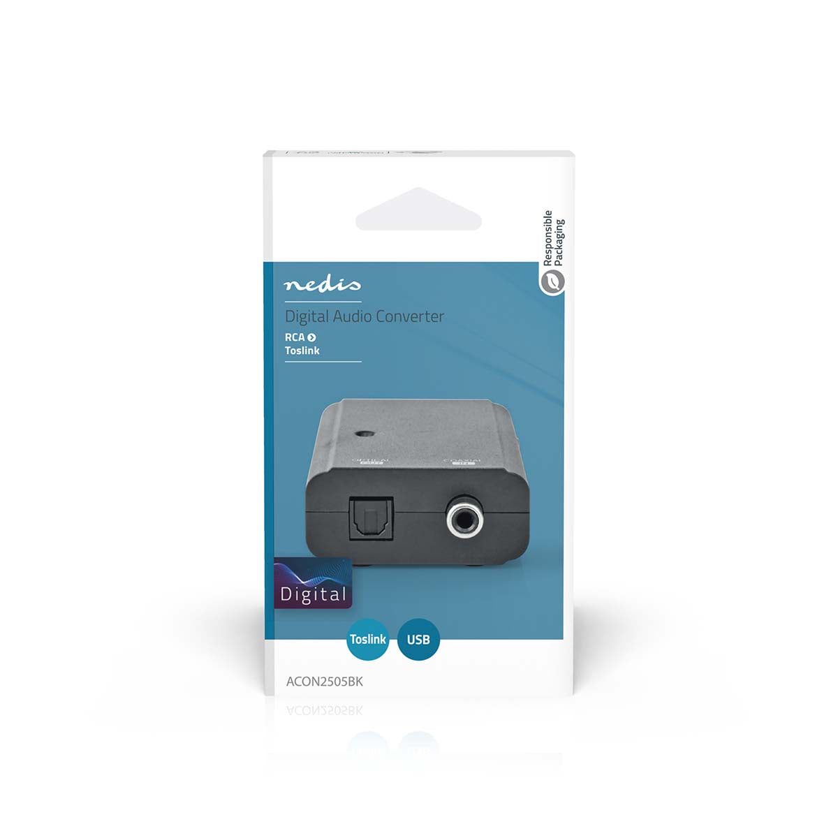 Nedis Digitaalinen Audiomuunnin | S/pdif --> TosLink Naaras