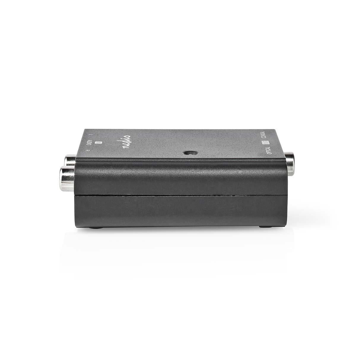 Digitaalinen Audiomuunnin | Kaksisuuntainen | Tuloliitäntä: 2x RCA Naaras | Lähtöliitäntä: 1x S/pdif