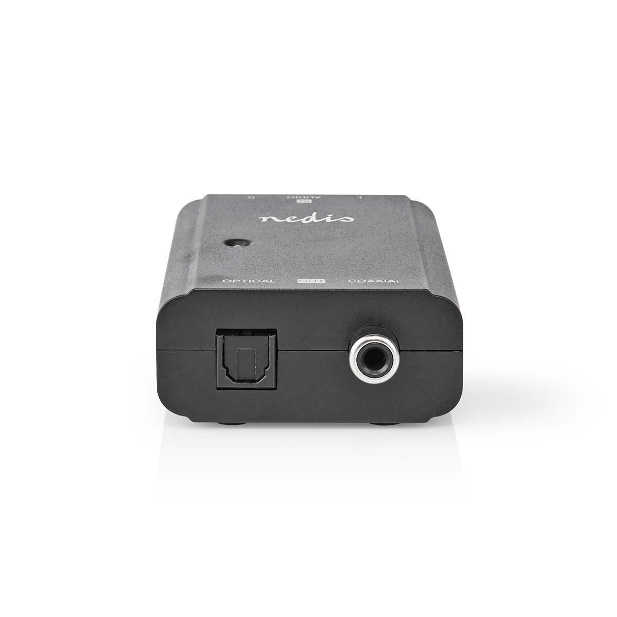 Digitaalinen Audiomuunnin | Kaksisuuntainen | Tuloliitäntä: 2x RCA Naaras | Lähtöliitäntä: 1x S/pdif