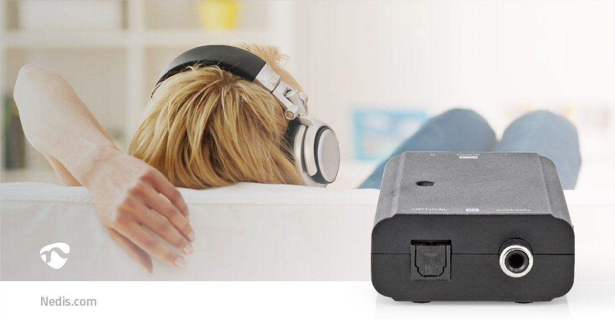 Nedis Digitaalinen audiomuunnin opt/RCA