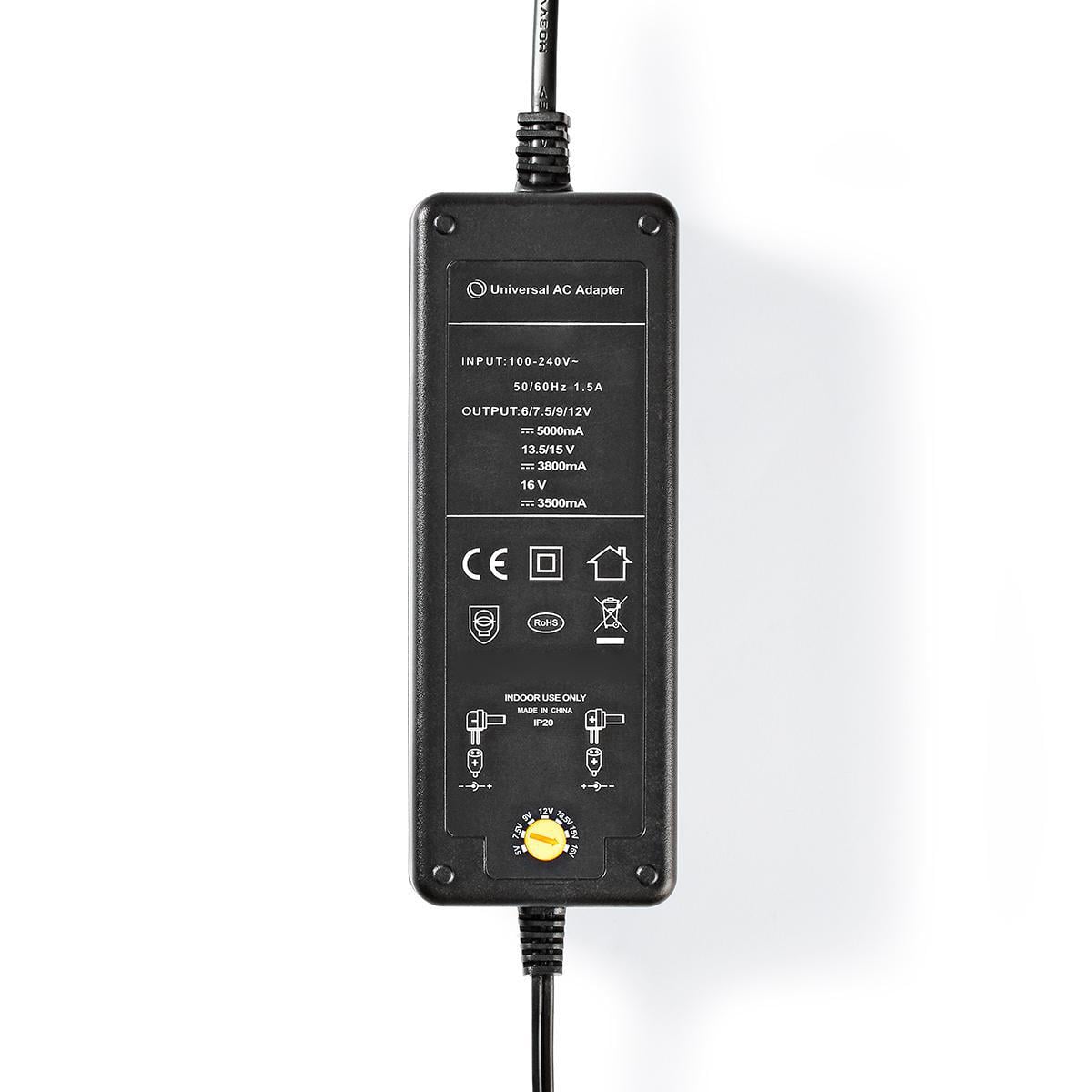 Nedis AC Yleisvirtalähde | 6 - 16 v DC | 5.0 Amp