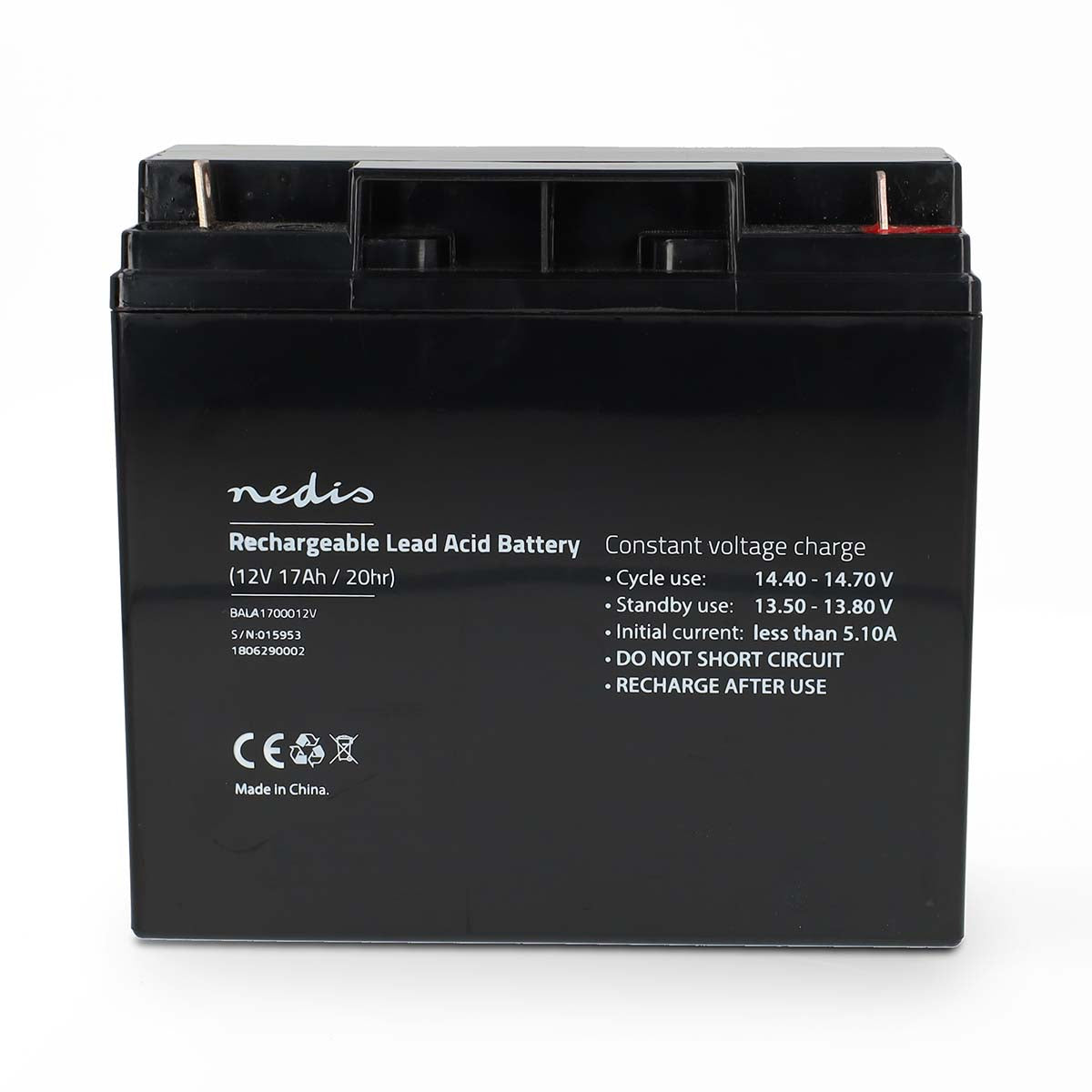 Nedis Lyijyakku | 12 v | 17000 mah