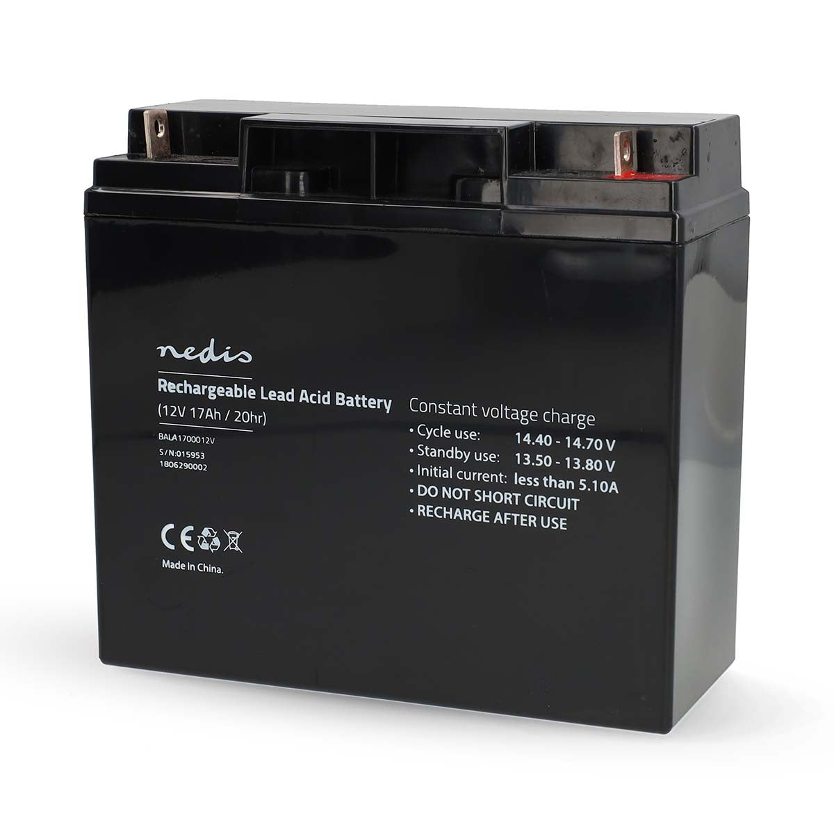 Nedis Lyijyakku | 12 v | 17000 mah