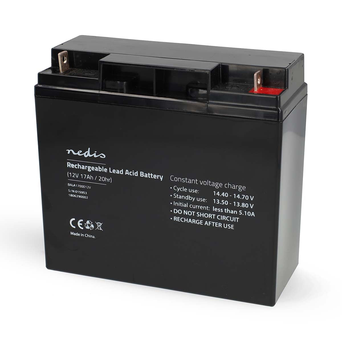 Nedis Lyijyakku | 12 v | 17000 mah