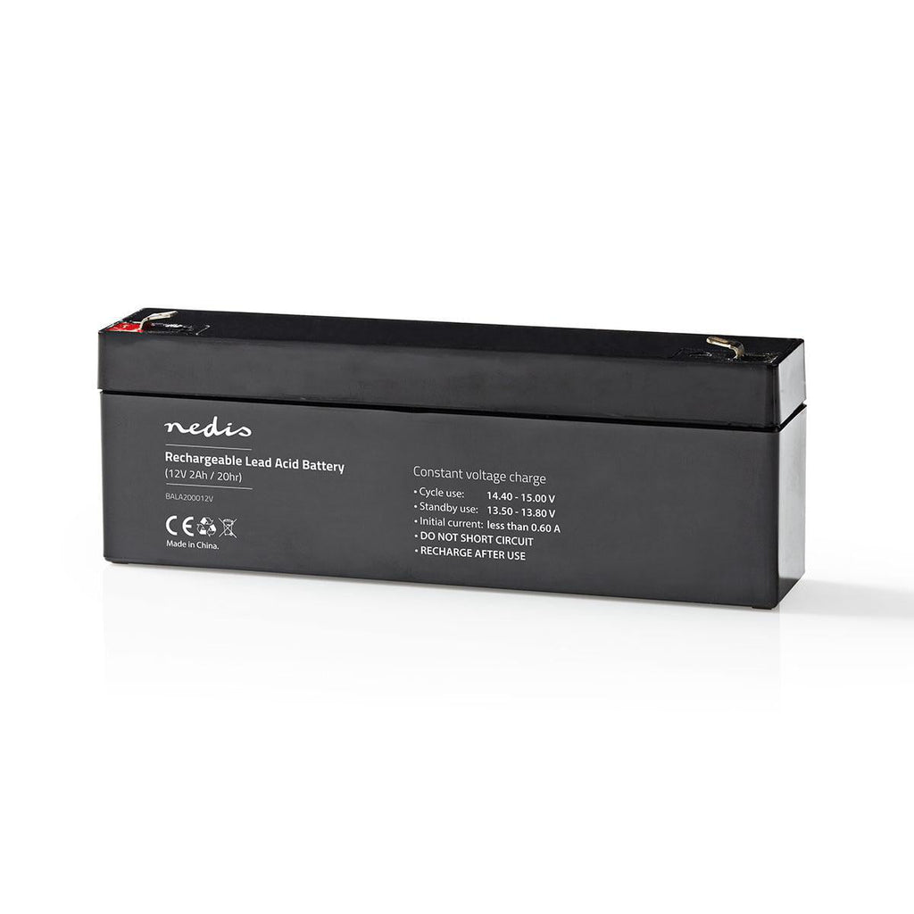 Nedis Ladattava Lyijyhappoakku 12 v 2 000 mah | 178 x 34 x 66 mm