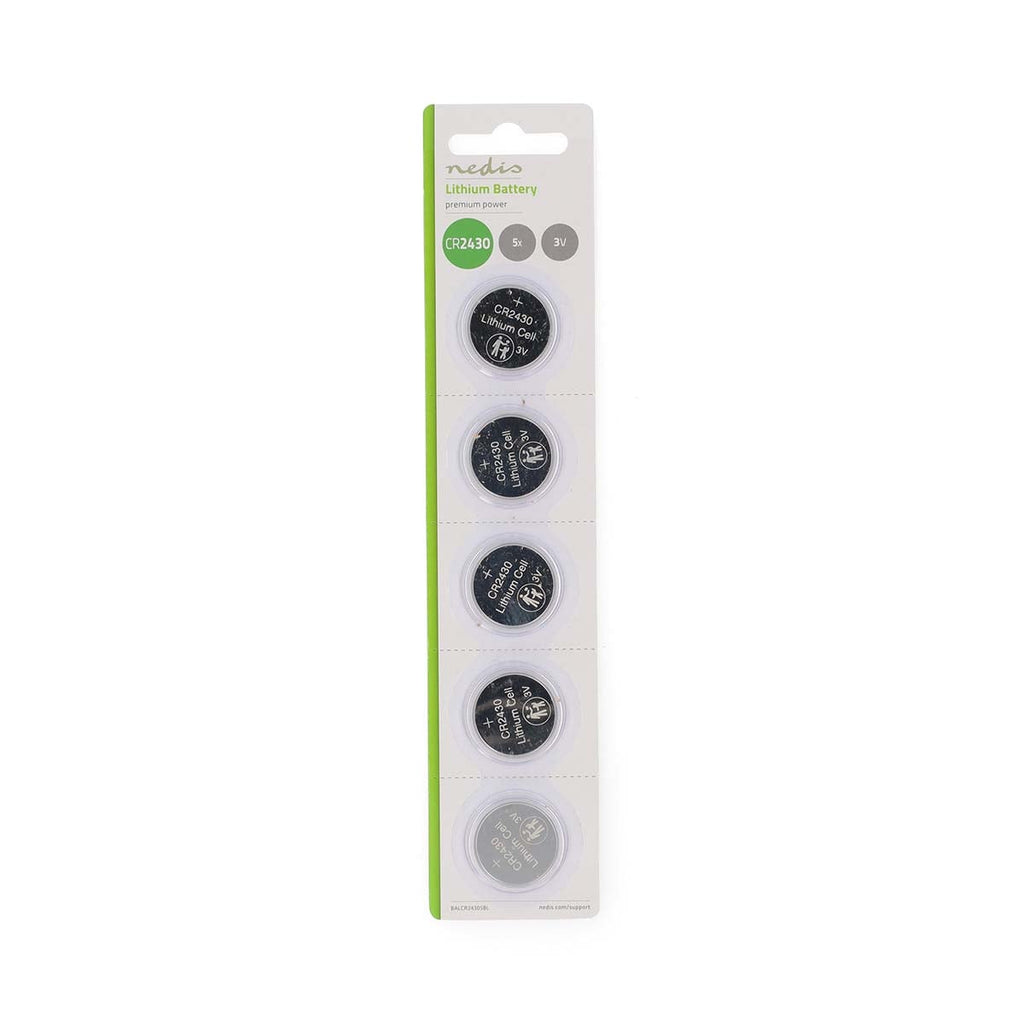 Nedis Litiumnappiparisto CR2430 | 5-pack