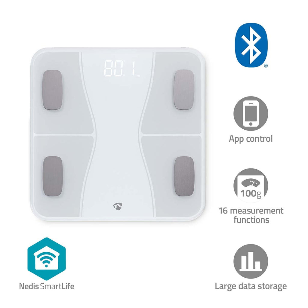 Nedis SmartLife Älyvaaka | Bluetooth®