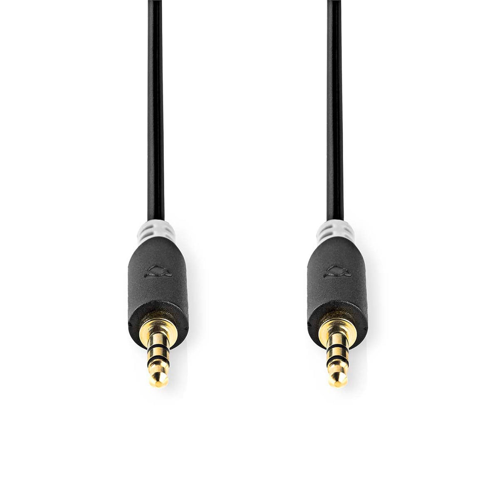 Nedis Stereoäänikaapeli | 3.5 mm uros - uros | 1.00 m