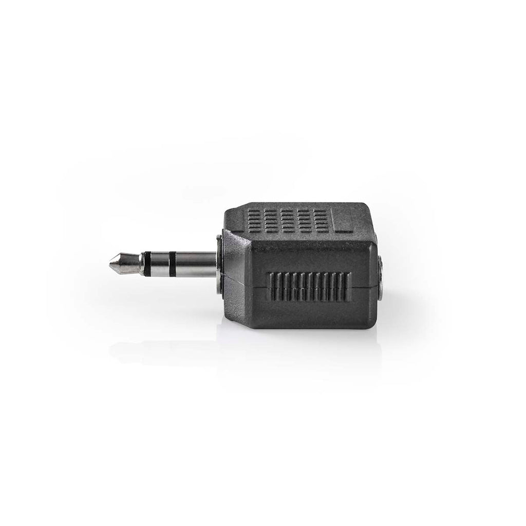 Nedis stereoaudiosovitin 3,5 mm, Uros - 2x 3,5 mm, Naaras