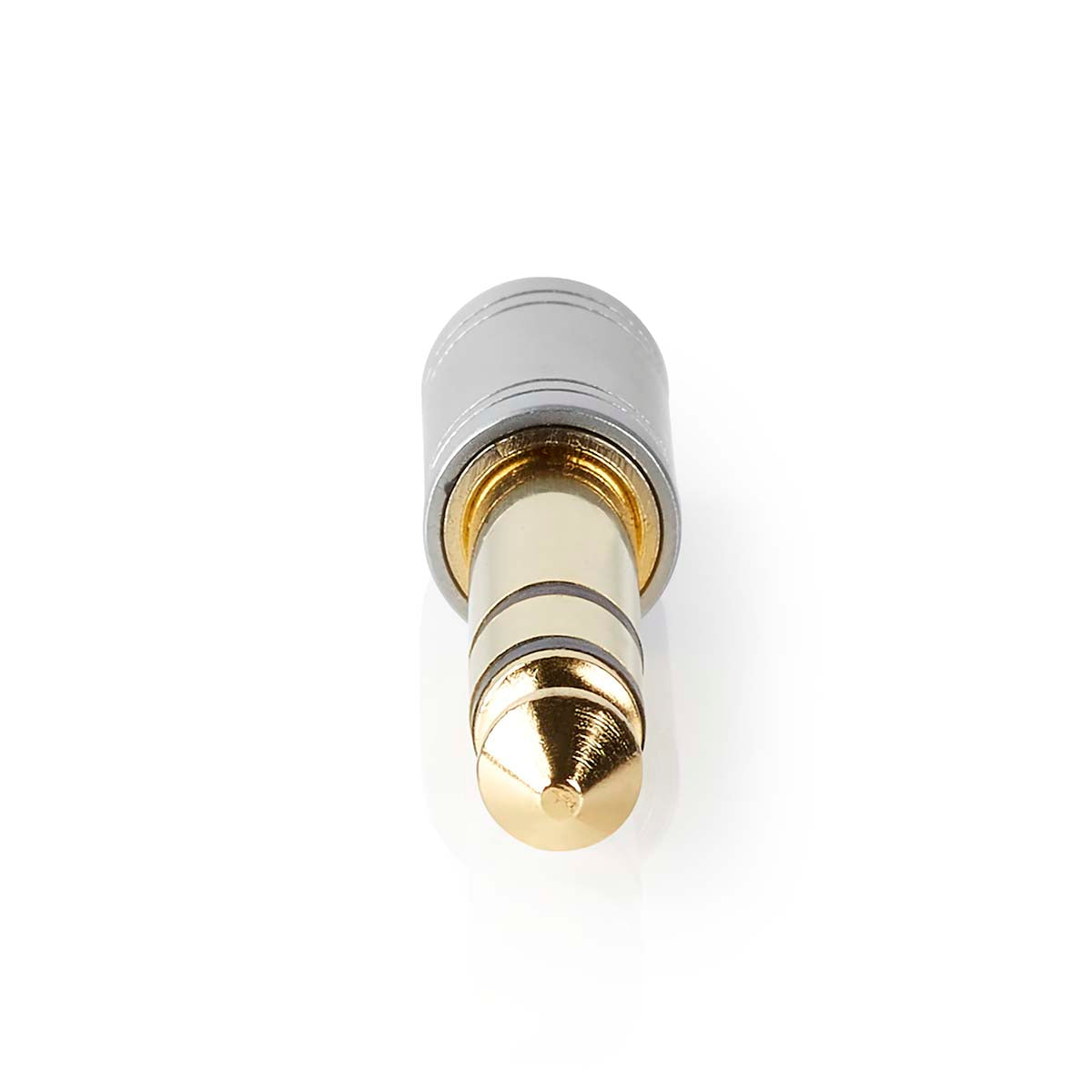 Nedis Audiosovitin | 6,35 mm:n Uros – 3,5 mm:n Naaras | Metalli | Hopea