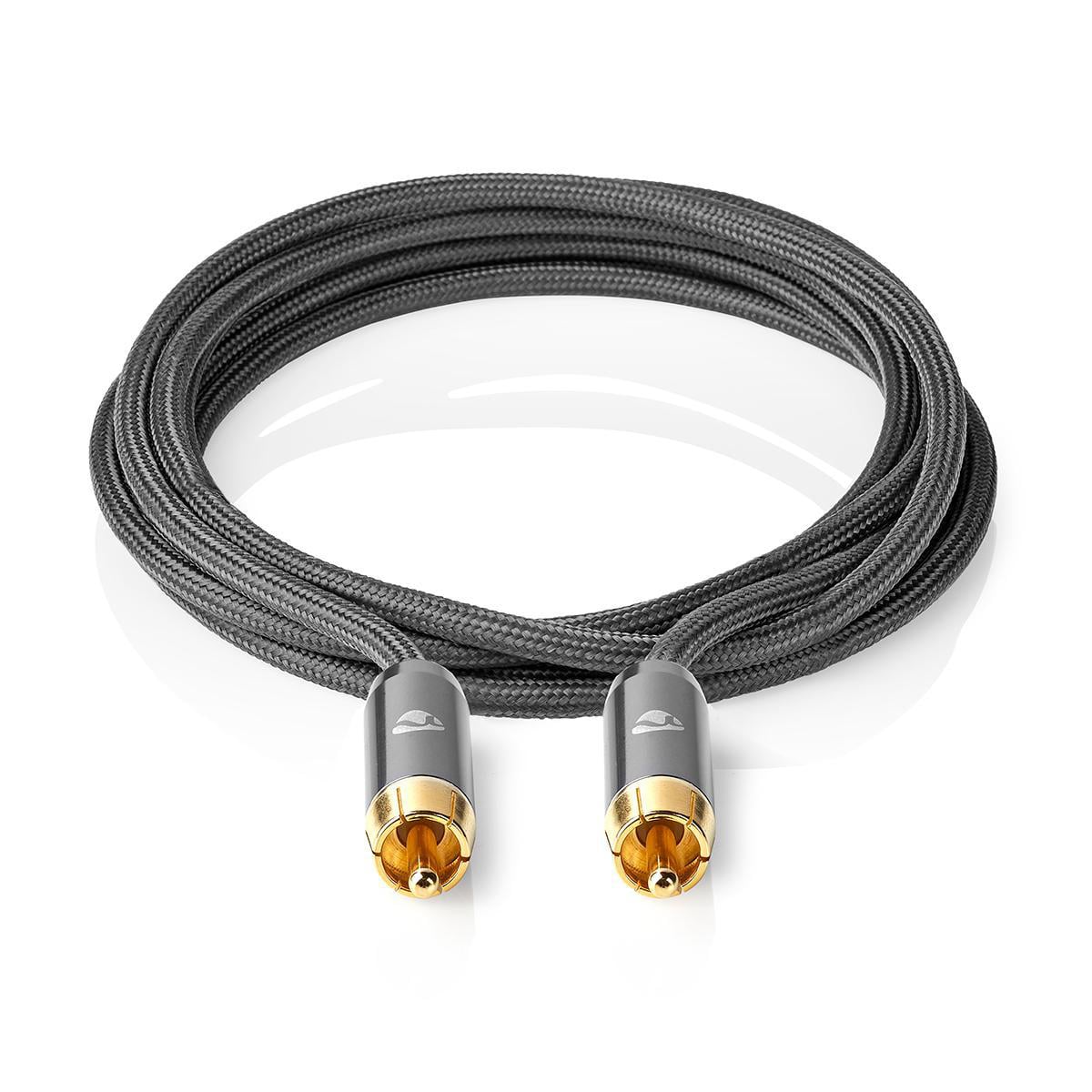 Nedis Subwoofer Kaapeli | RCA Uros - Uros | 3.00 m