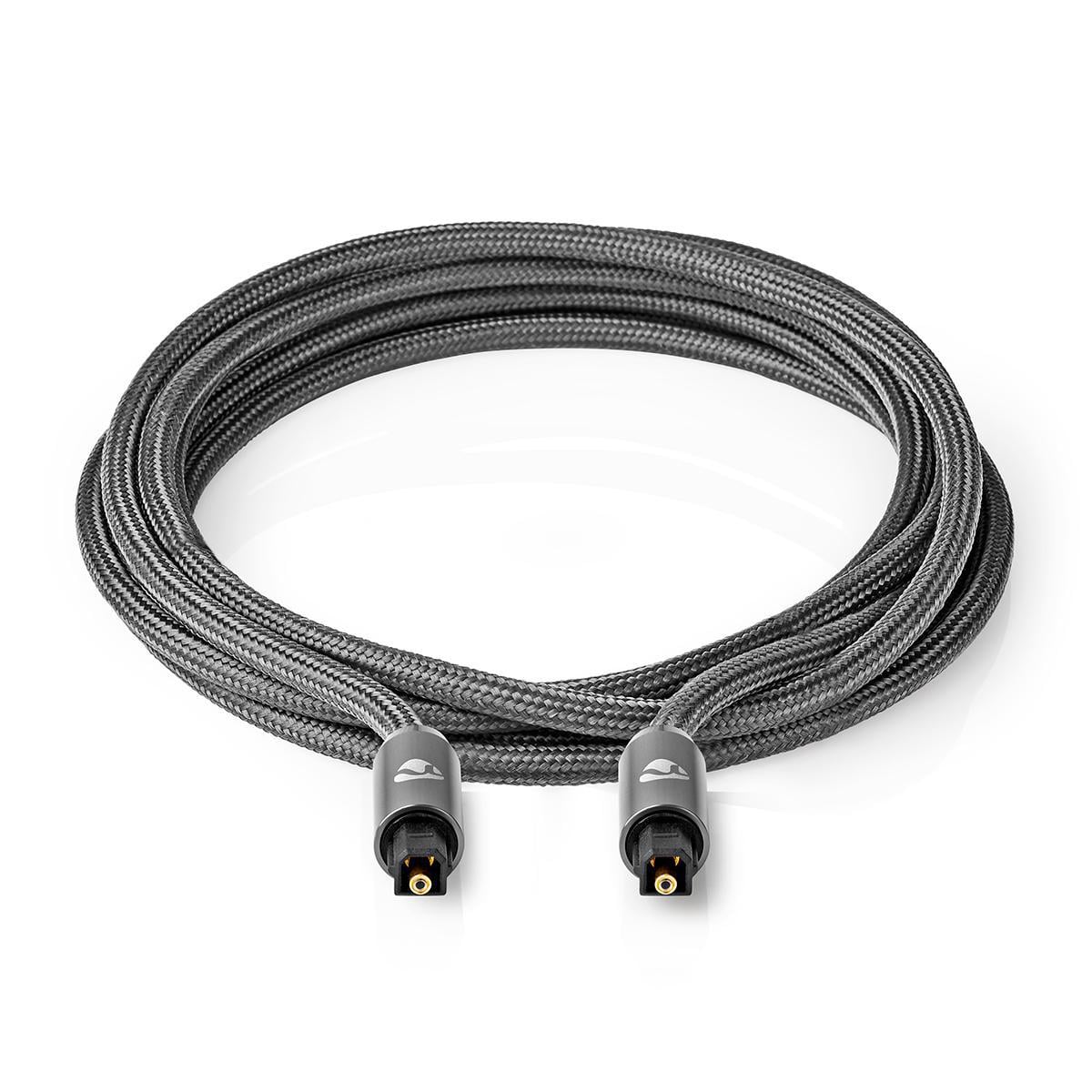 Nedis Optinen Audiokaapeli | TosLink uros - uros | 1.00 m