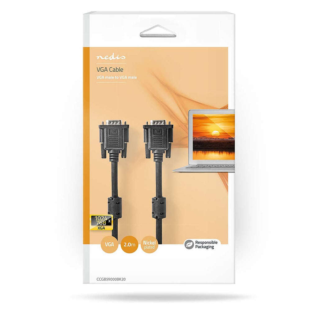 Nedis VGA-Kaapeli 2 m