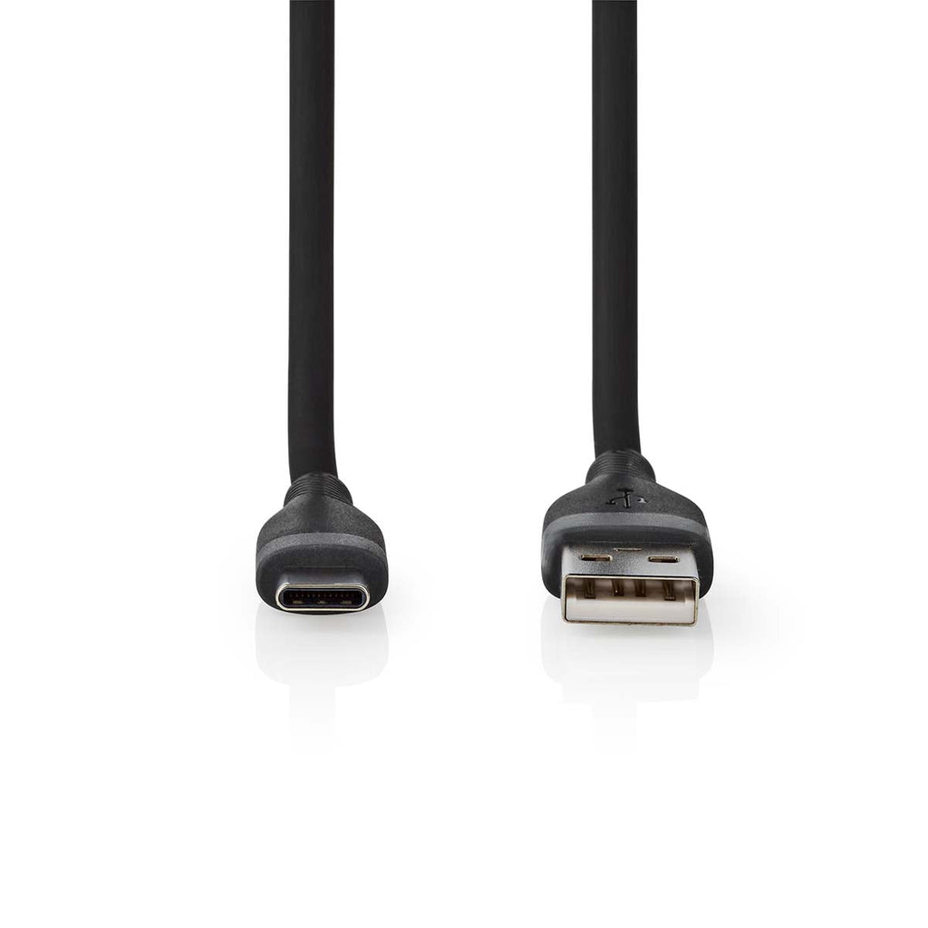 Nedis usb-a - usb-c | 1.50 m | Silikoni