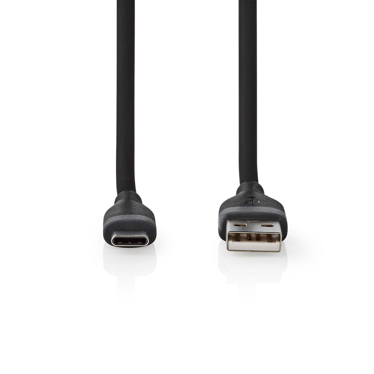 Nedis usb-a - usb-c | 1.50 m | Silikoni
