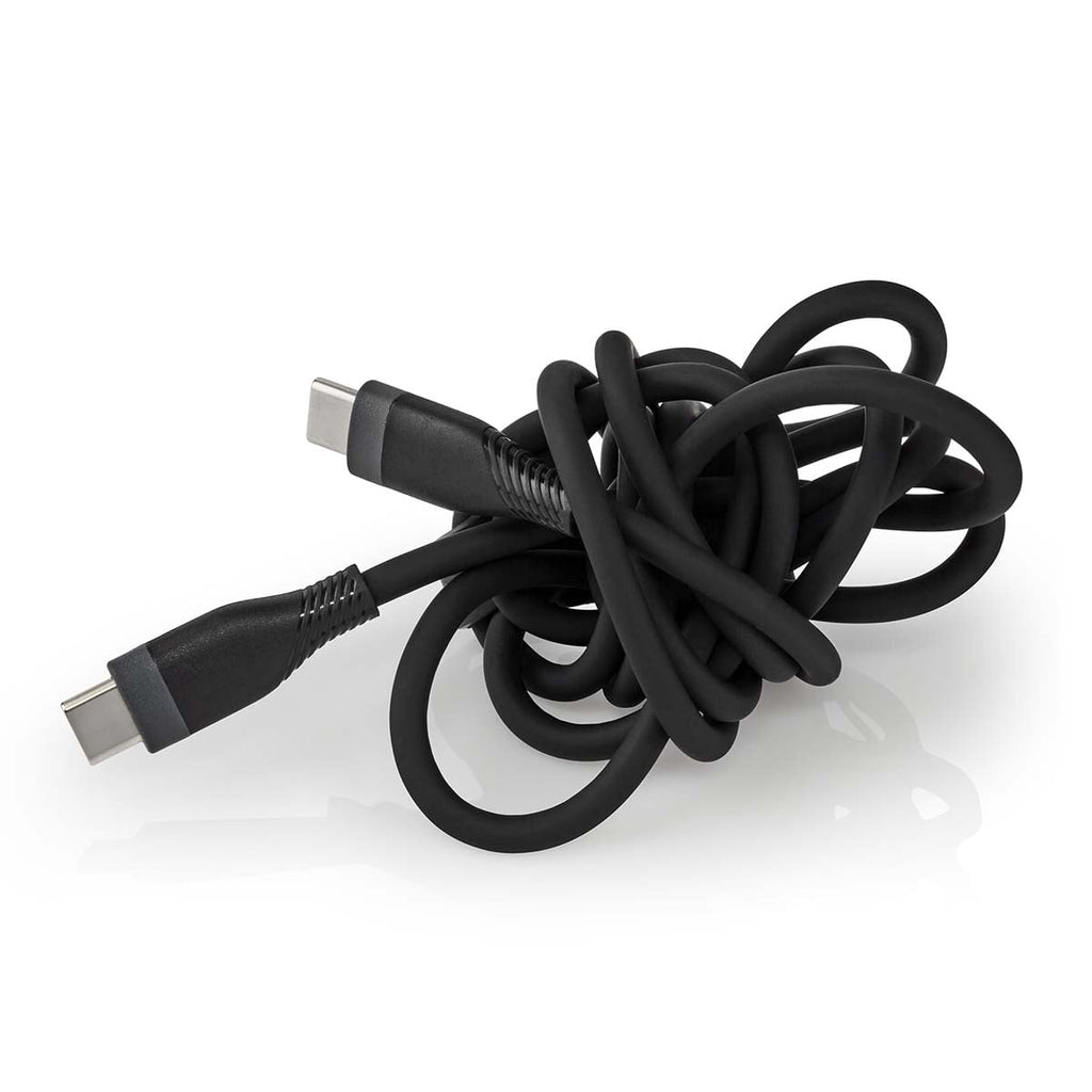 Nedis usb-a - usb-c | 60 w | 1.50 m | Silikoni