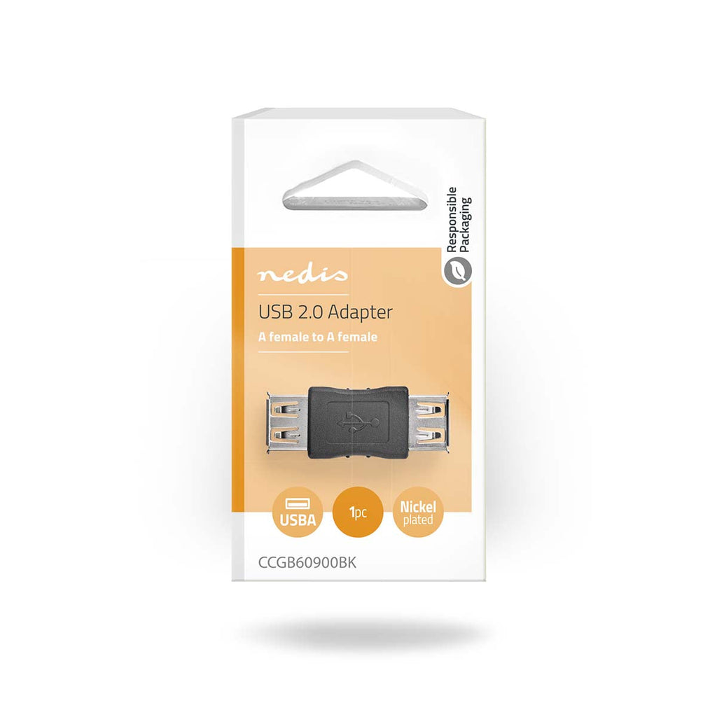 Nedis USB 2.0  Naaras- Naaras sovitin