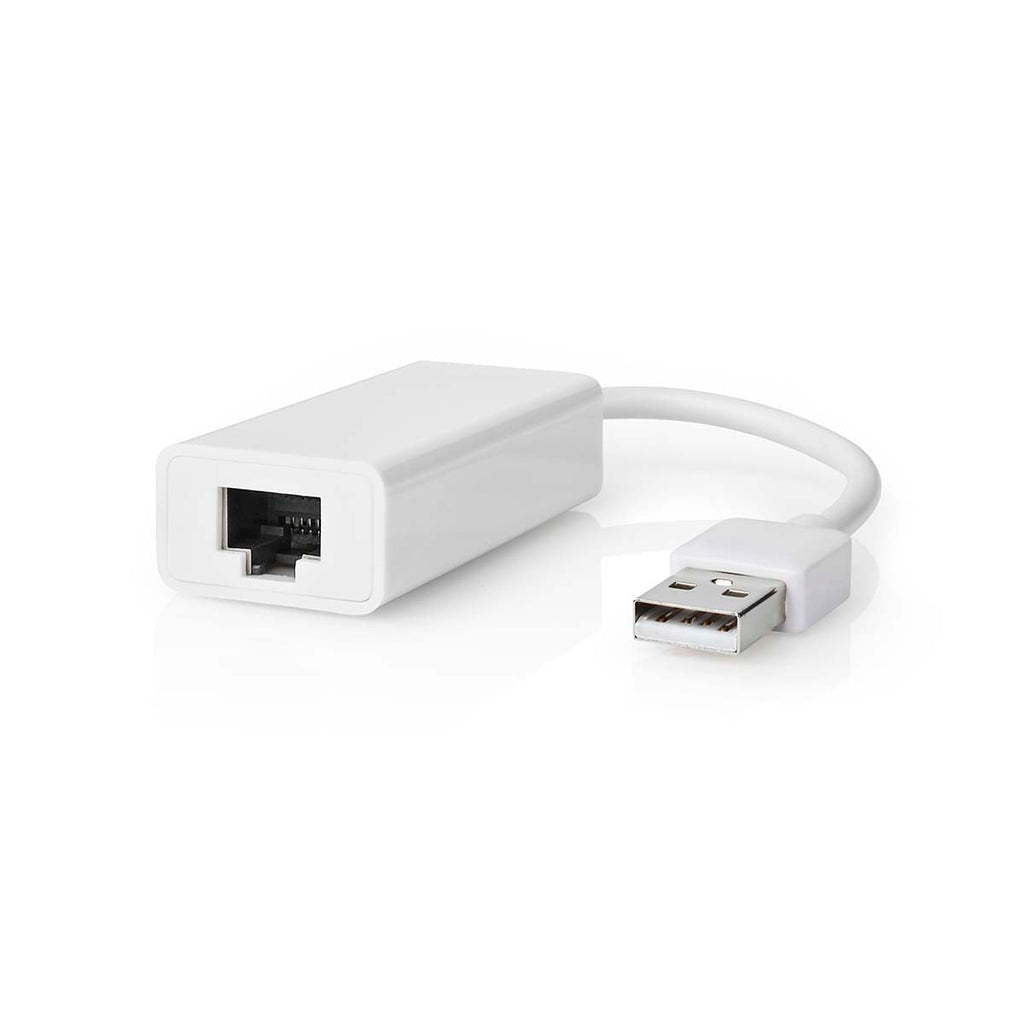Nedis USB-verkkosovitin | usb-a - RJ45 | 0.20 m