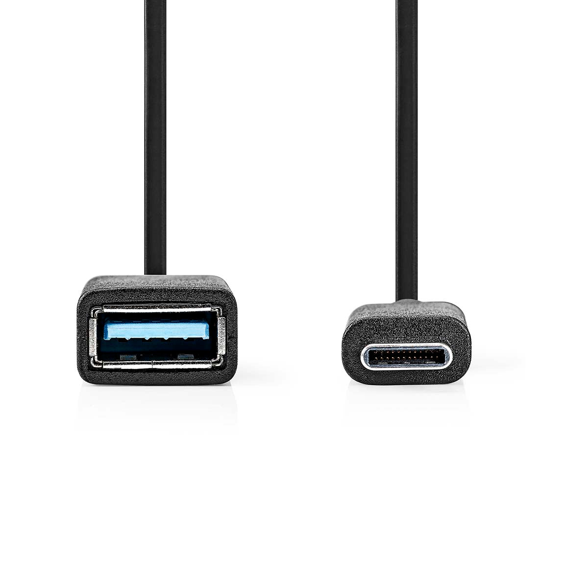 Nedis USB 3.0 -Kaapeli | Type-C, Uros - a, Naaras | 0,15 m | Musta