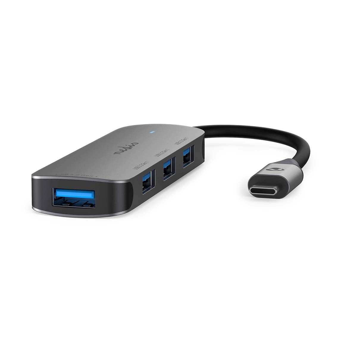 Nedis USB-keskitin 1x USB-c™ | 4x USB a Female